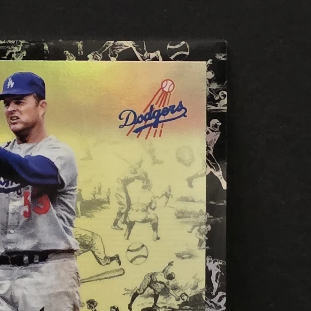 2025 Topps Chrome Platinum Don Drysdale #411 Black‎ Toile /10 LA Dodgers